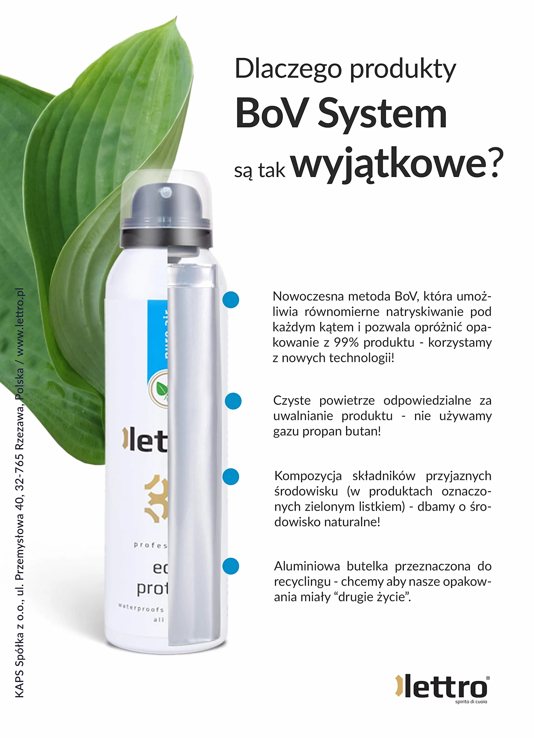 Eco Cleaner by Lettro, profesjonalna jakość butów, ekologiczny spray do czyszczenia butów, skóry i tekstyliów, wyprodukowano w Europie, 125 ml
