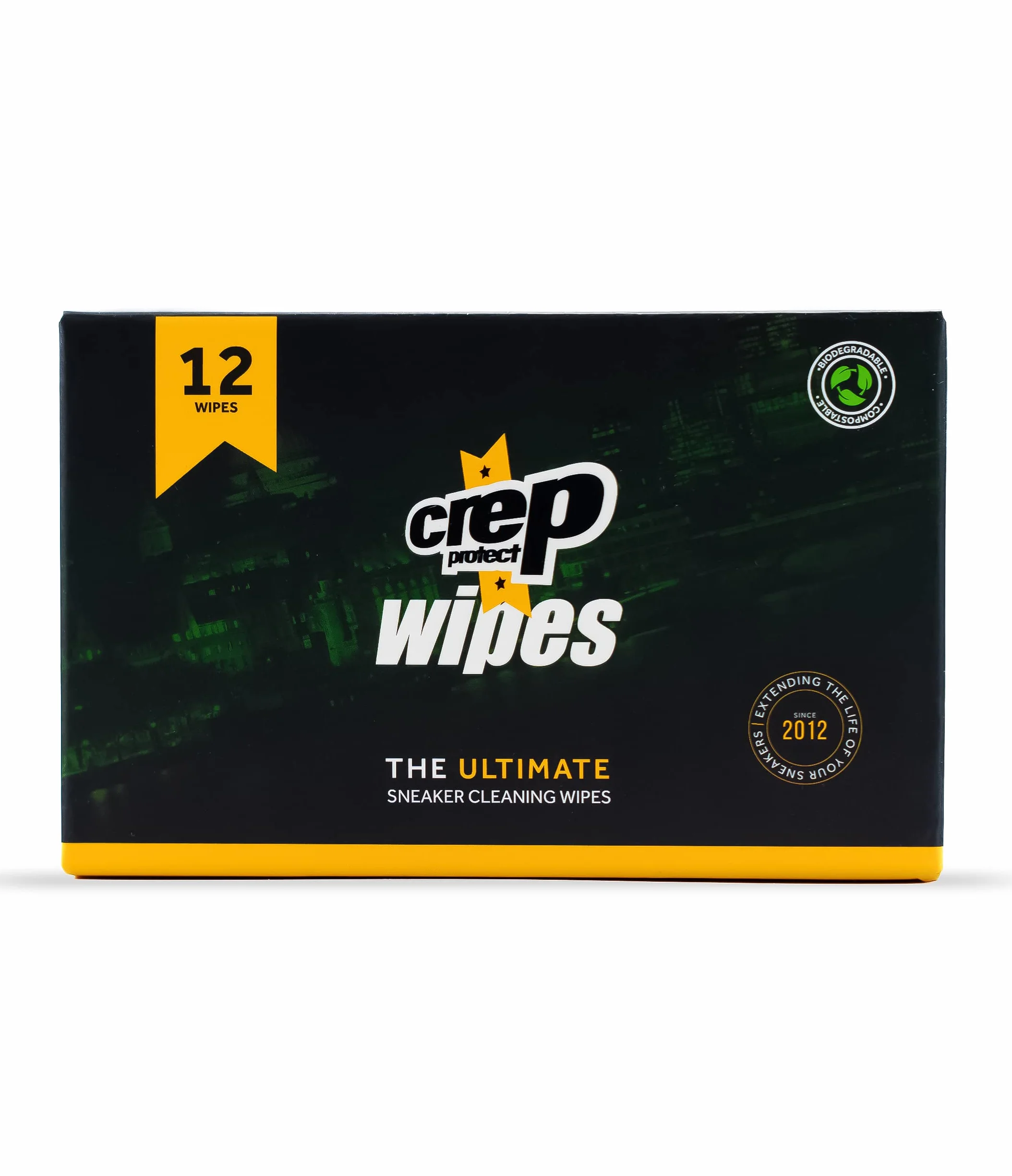 Crep Protect Wipes Sneaker Cleaning Wipes, produkt do pielęgnacji obuwia dla dorosłych, czarny - czarny (czarny) - jeden rozmiar