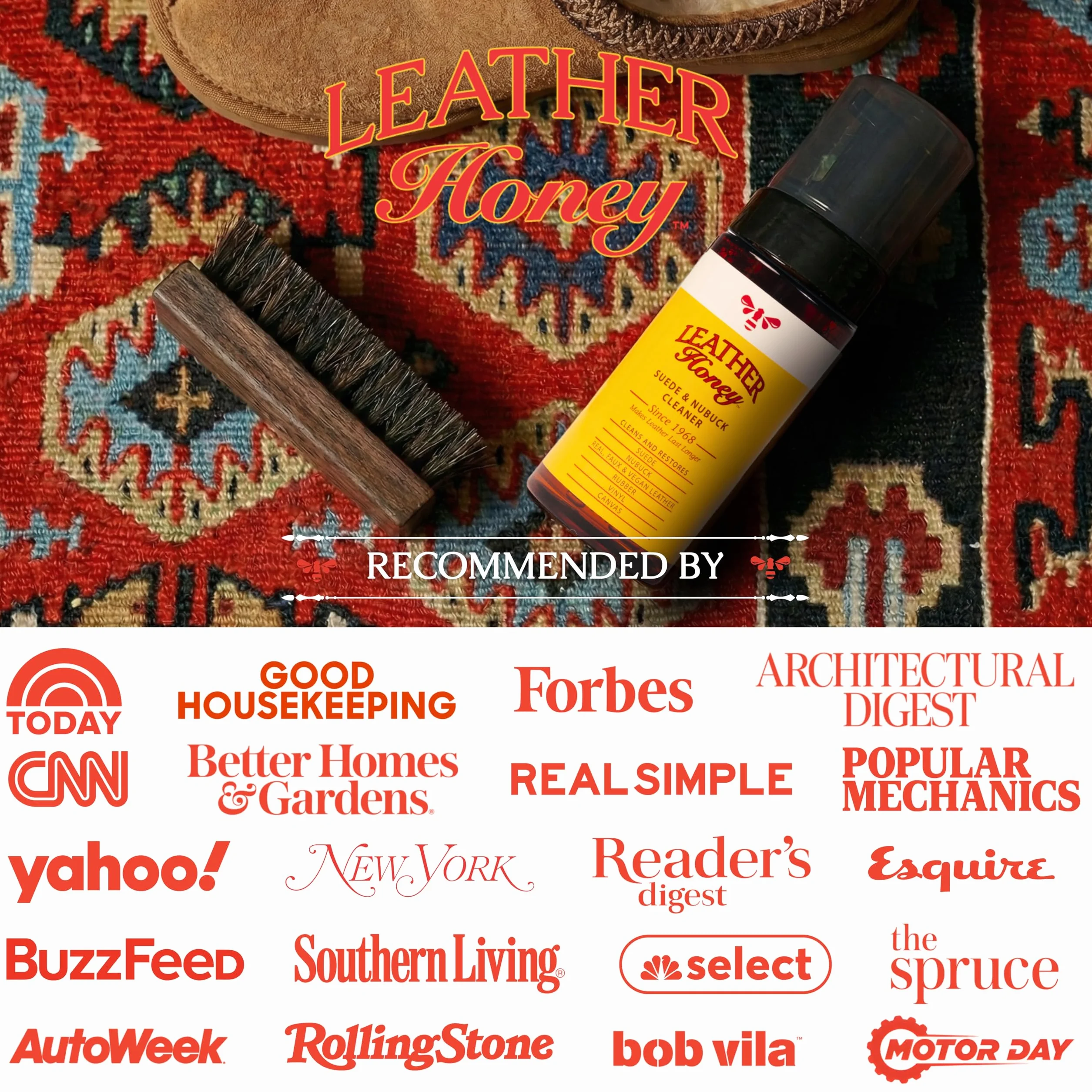 Leather Honey Środek Do Czyszczenia Zamszu: Nietoksyczny, Pielęgnacja Zamszu I Nubuku, Produkowany W USA Od 1968 r. Czyści I Odnawia Buty, Kurtki, Torby, Itp., Bezpieczny Dla Każdego Koloru I Bieli