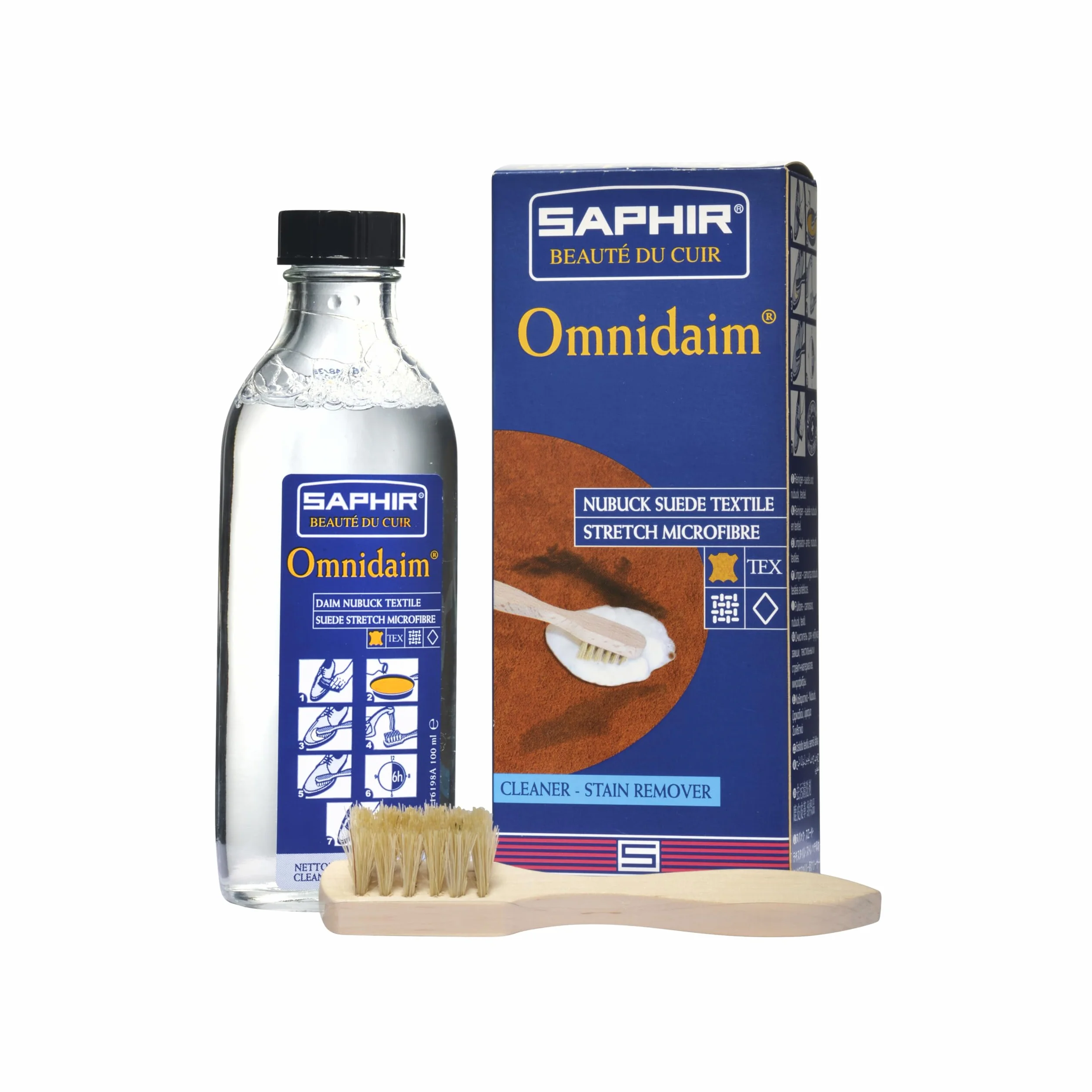 Saphir Omnidiam 3324010214002 Środek do Butów, Brązowy, 100 ml
