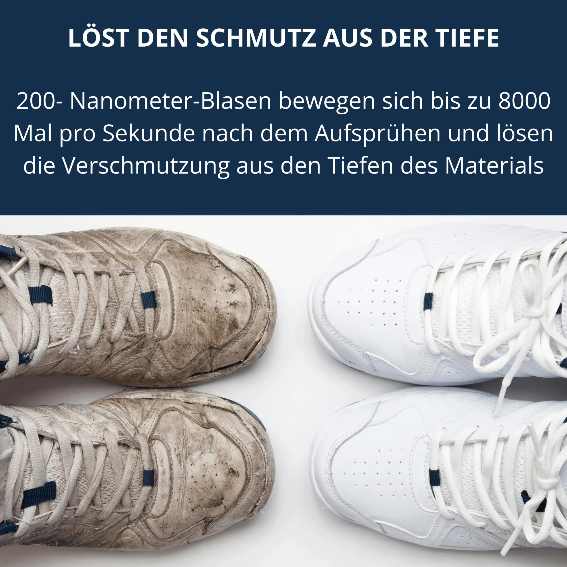 No - Simple Clean 2.0 pianka do czyszczenia sneakersów – do szybkiego i skutecznego czyszczenia wszystkich rodzajów butów – środek do czyszczenia butów zapewnia olśniewające rezultaty, 50 ml pianki