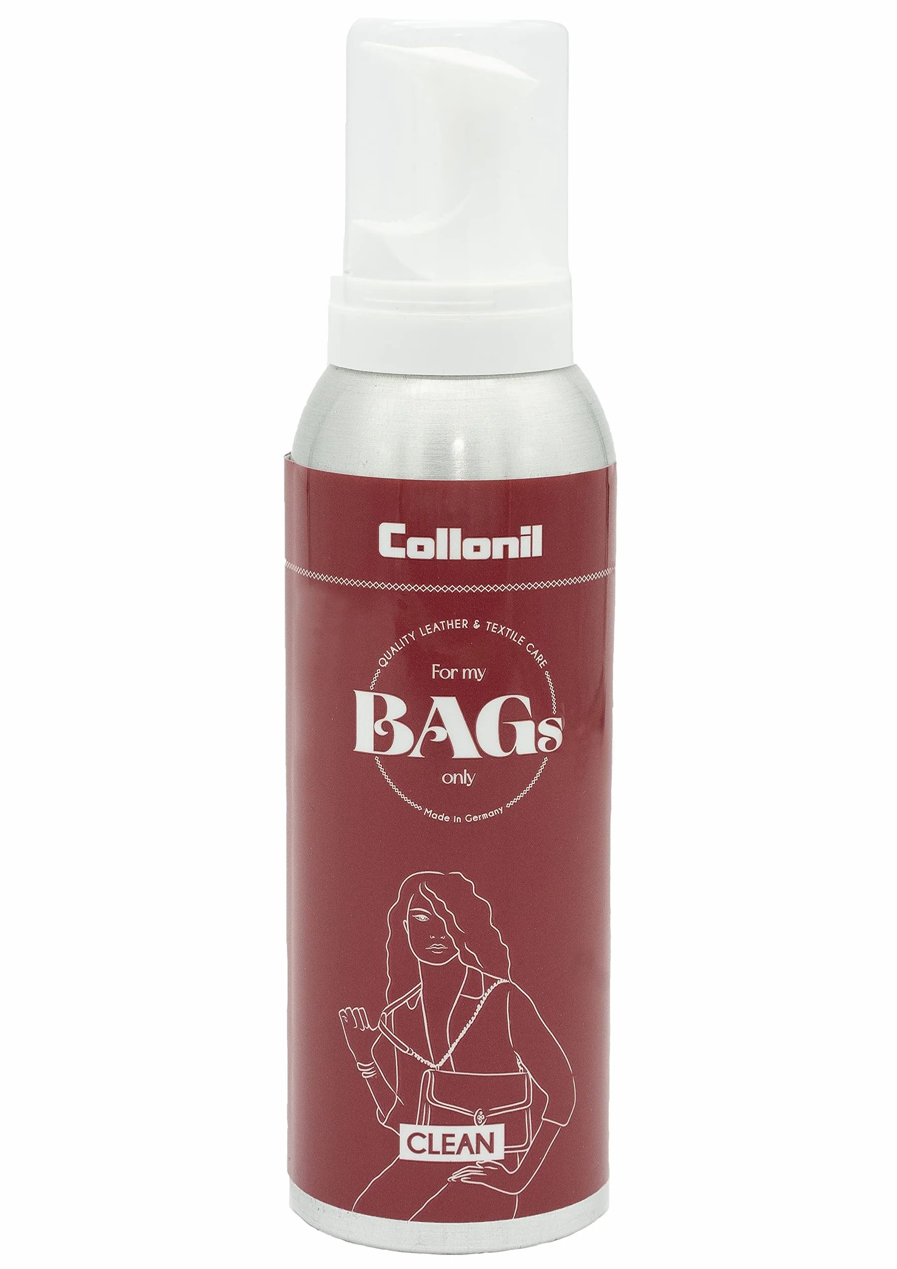 Collonil Damski for My Bags only CLEAN środek do czyszczenia toreb, bezbarwny, bezbarwny, Alle