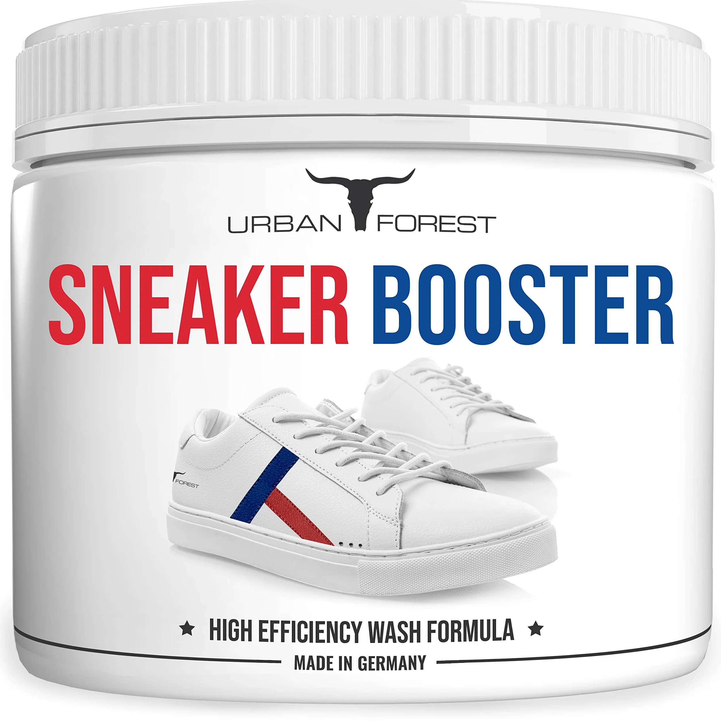 Pielęgnacja obuwia dla profesjonalistów | Sneaker Power Cleaner | intensywny środek czyszczący | pielęgnacja i czyszczenie obuwia z biologicznymi składnikami z Sneaker Booster PRO