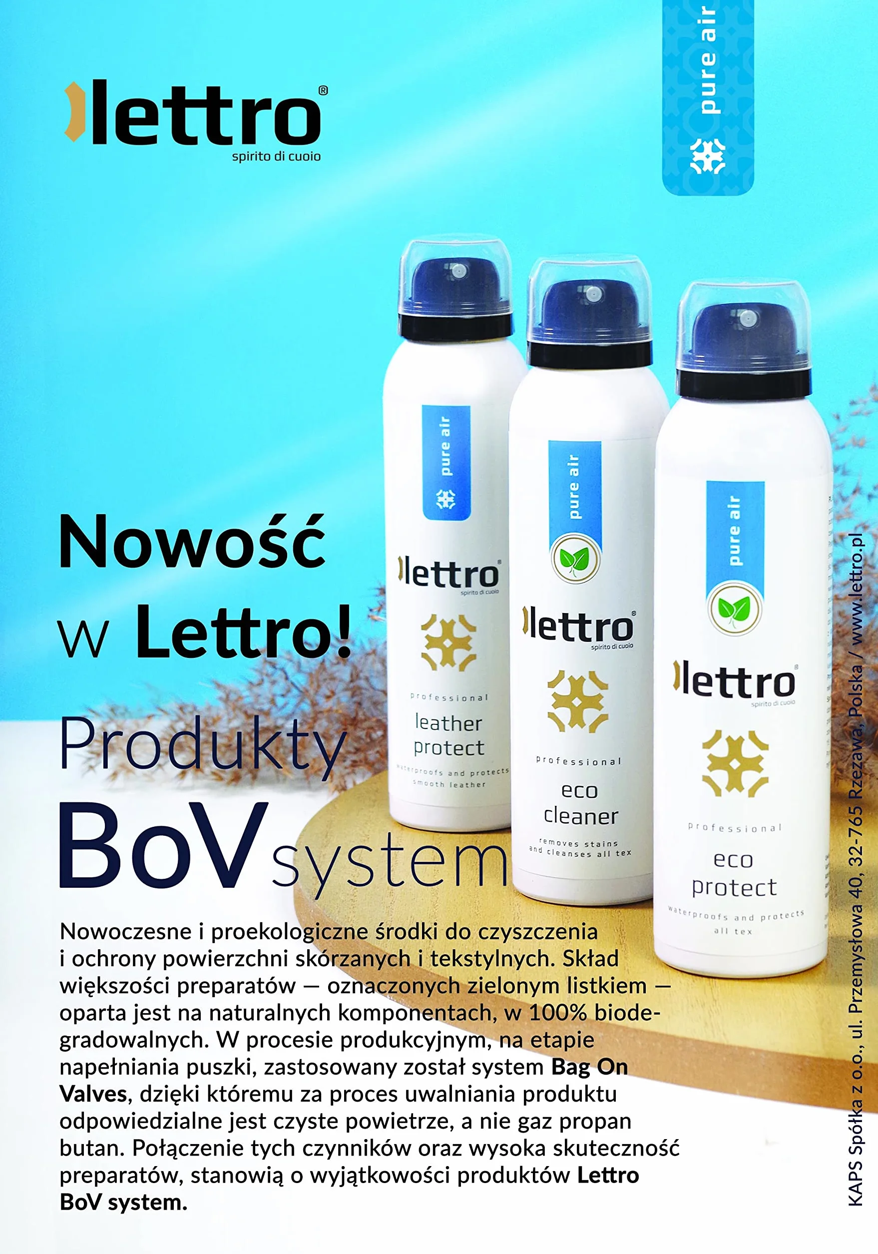 Eco Cleaner by Lettro, profesjonalna jakość butów, ekologiczny spray do czyszczenia butów, skóry i tekstyliów, wyprodukowano w Europie, 125 ml