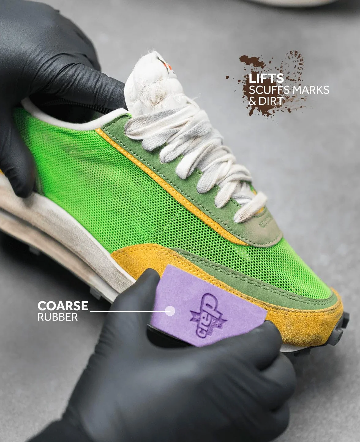 Crep Protect Ultimate Scuff Eraser - środek do czyszczenia butów zamszowych i nubukowych, Fioletowy (fioletowy), Rozmiar Uniwersalny