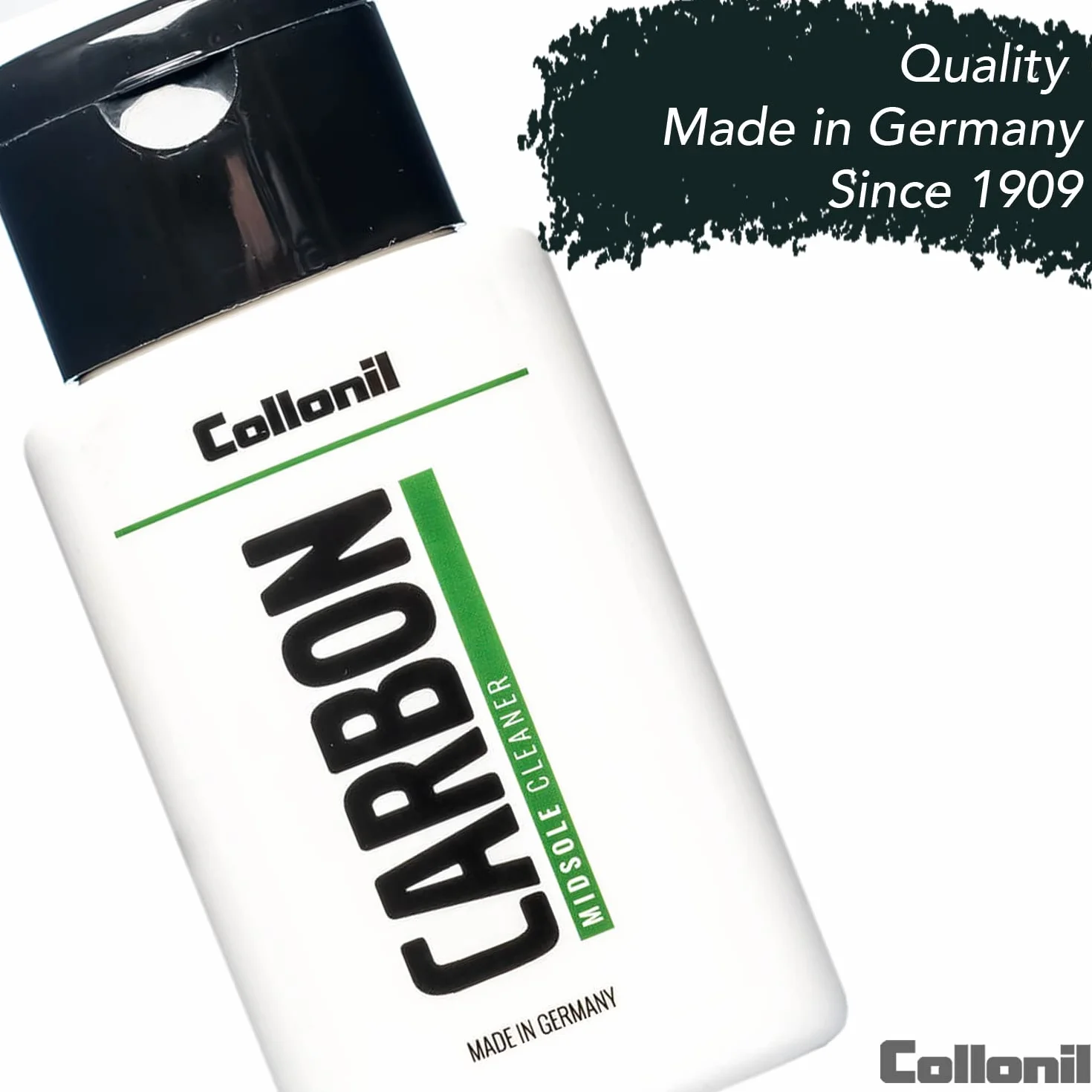 Collonil CARBON LAB Midsole Cleaner – czyszczenie butów sportowych w podróży – środek do czyszczenia butów w podróży – środek do czyszczenia podeszwy środkowej – pielęgnacja butów z prostym